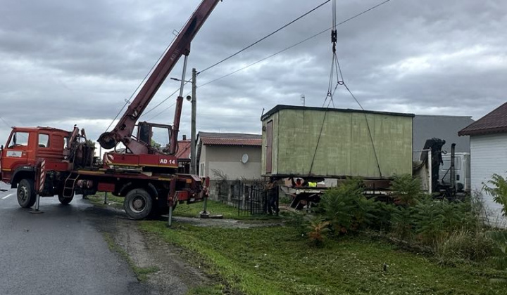 Pomoc rodine ktorá prišla o strechu nad hlavou.